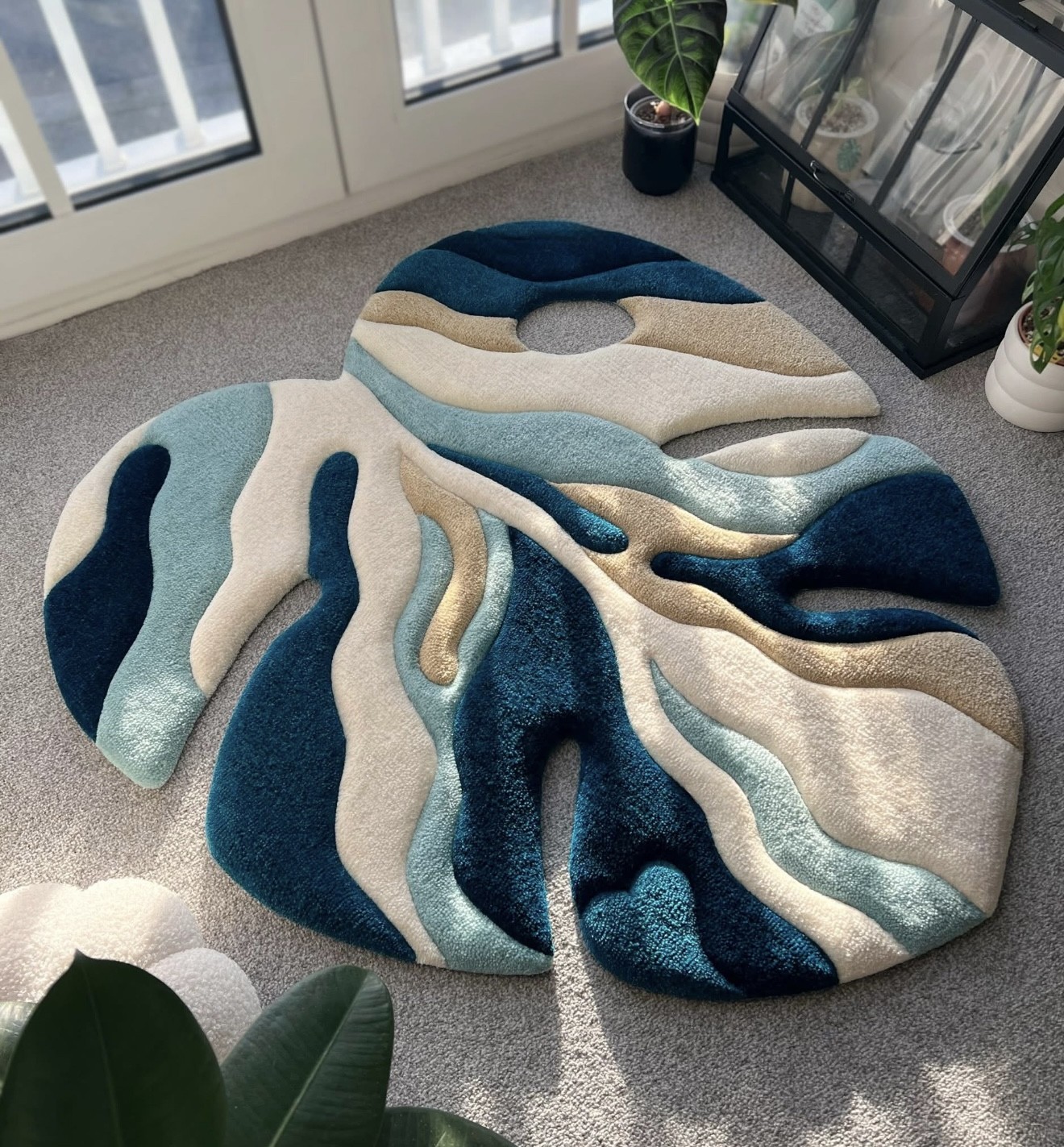 Tapis tuftés artisanaux personnalisés